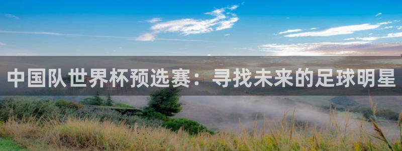 世预赛赛程表：中国队世界杯预选赛：寻找未来的足球明星