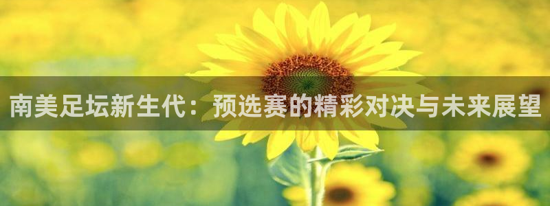 亚洲杯足球：南美足坛新生代：预选赛的精彩对决与未来展望